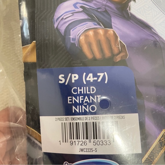 NEW Marvel Girl‎ Black Panther Halloween Costume Girls Size Small 4-7 w/ Mask - Picture 8 of 8